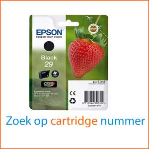 Brother cartridge nummer