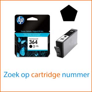 HP cartridge nummer