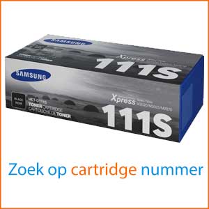 Brother cartridge nummer